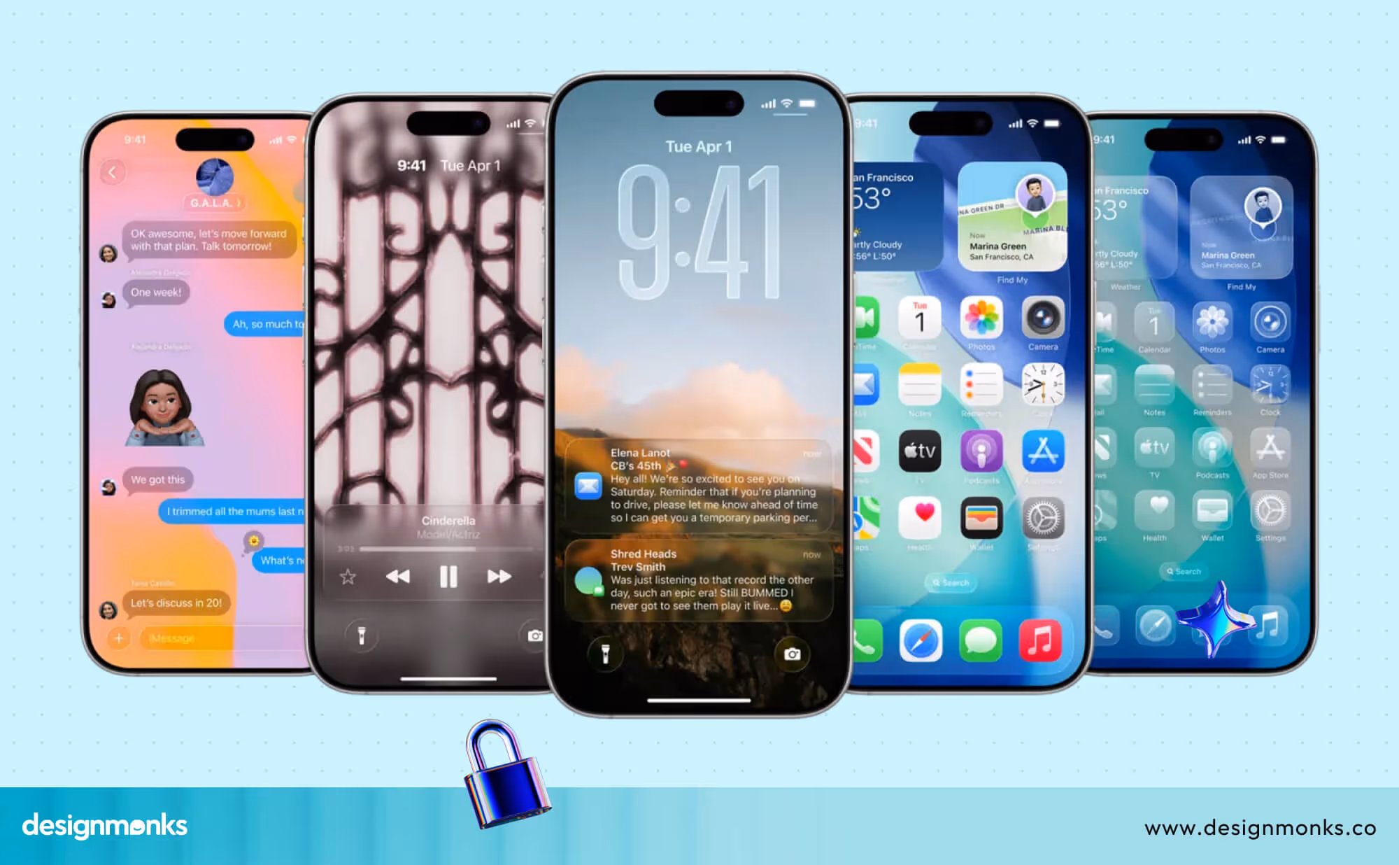 Lock Screen of iOS 26